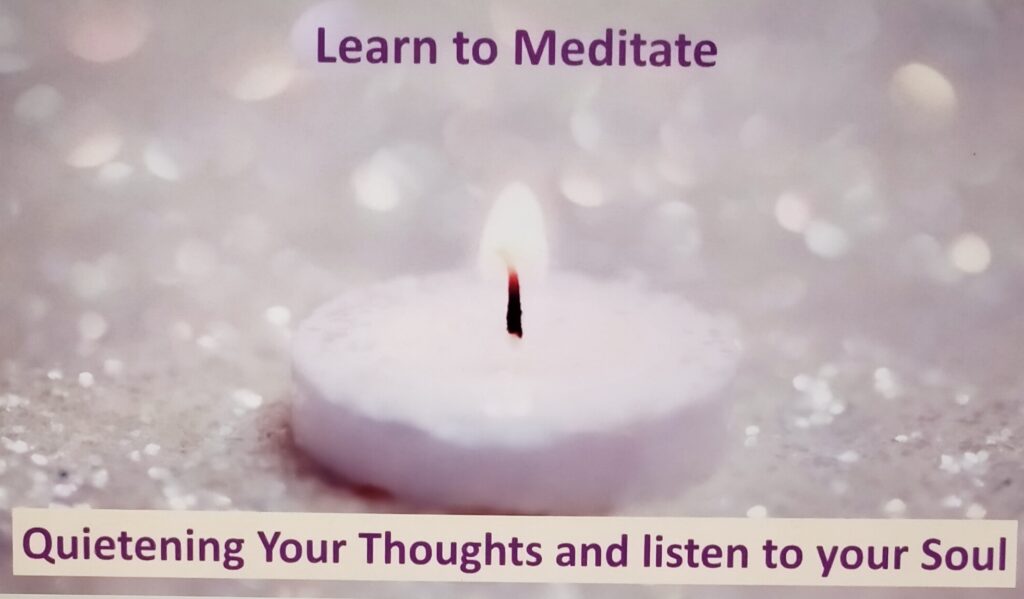 Learn to medidate